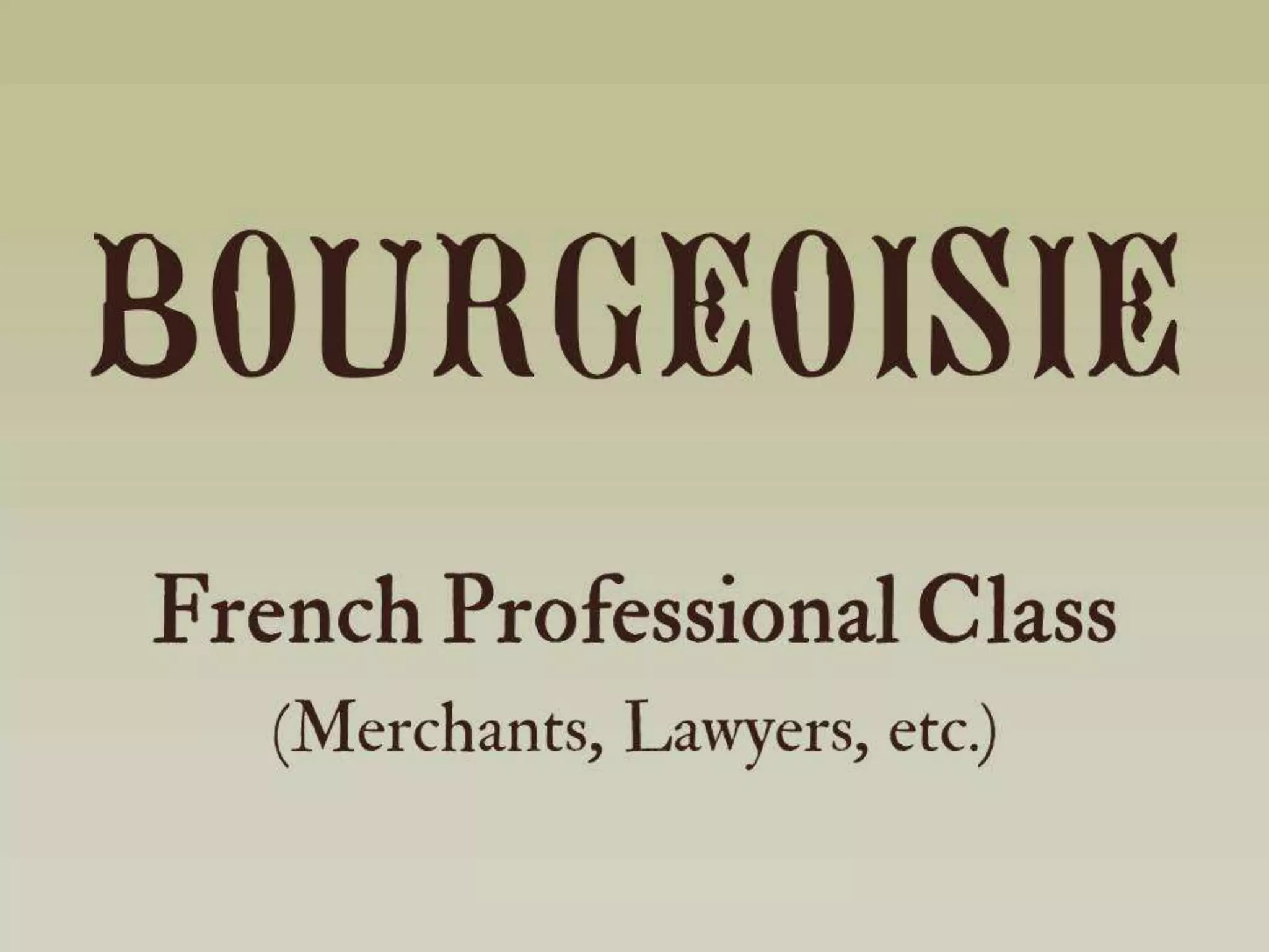 The French Revolution of 1789