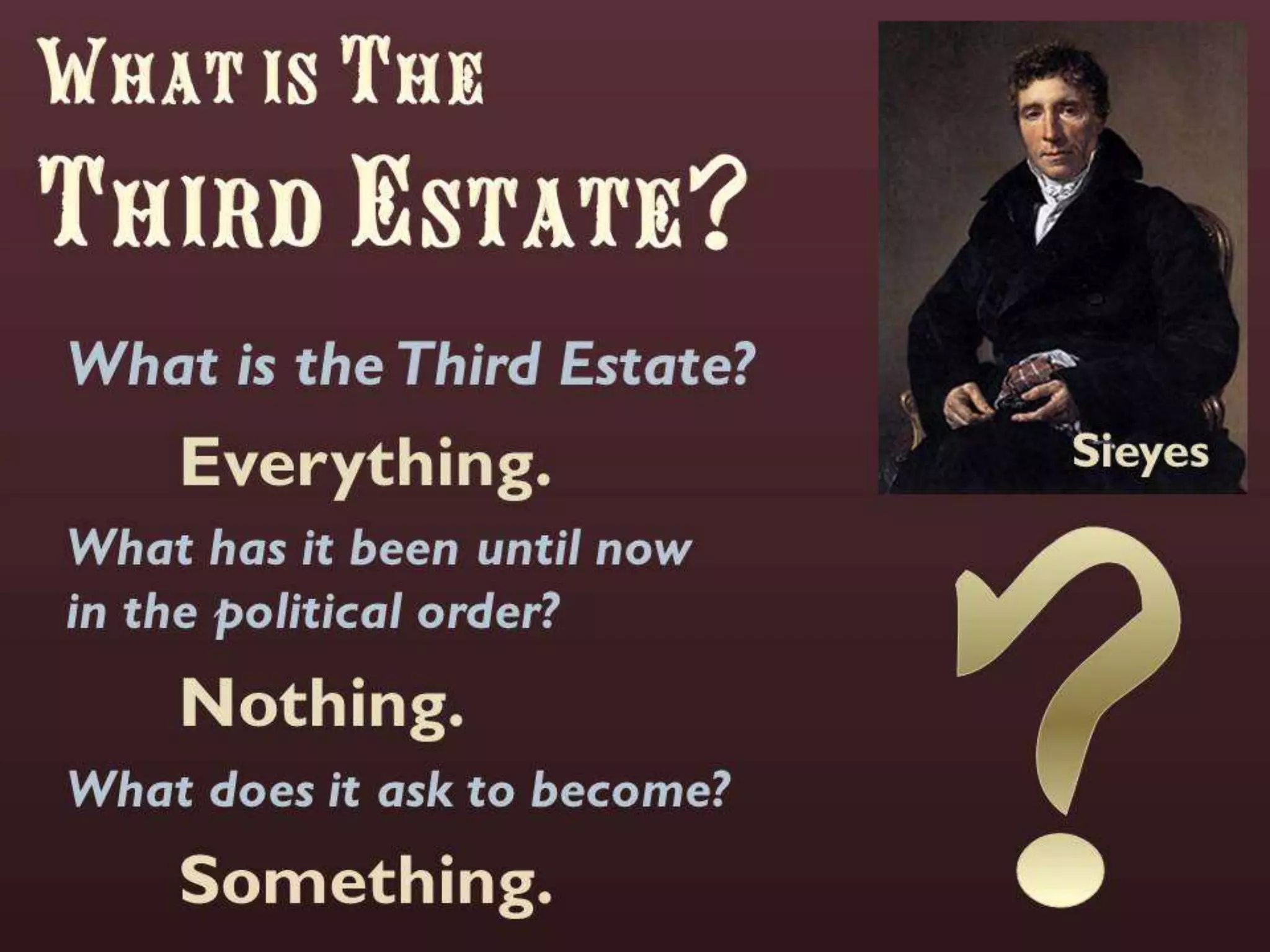 The French Revolution of 1789