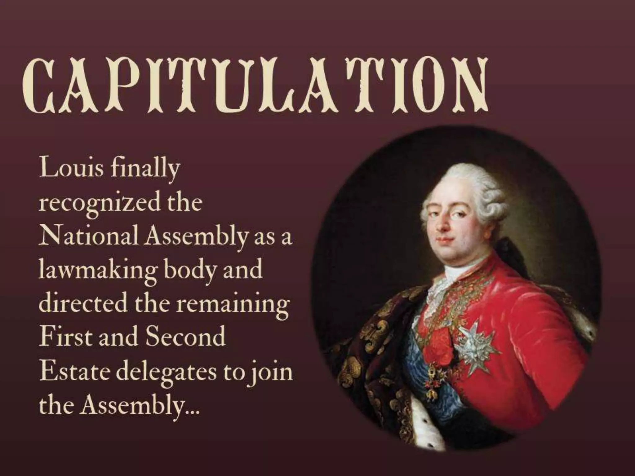 The French Revolution of 1789