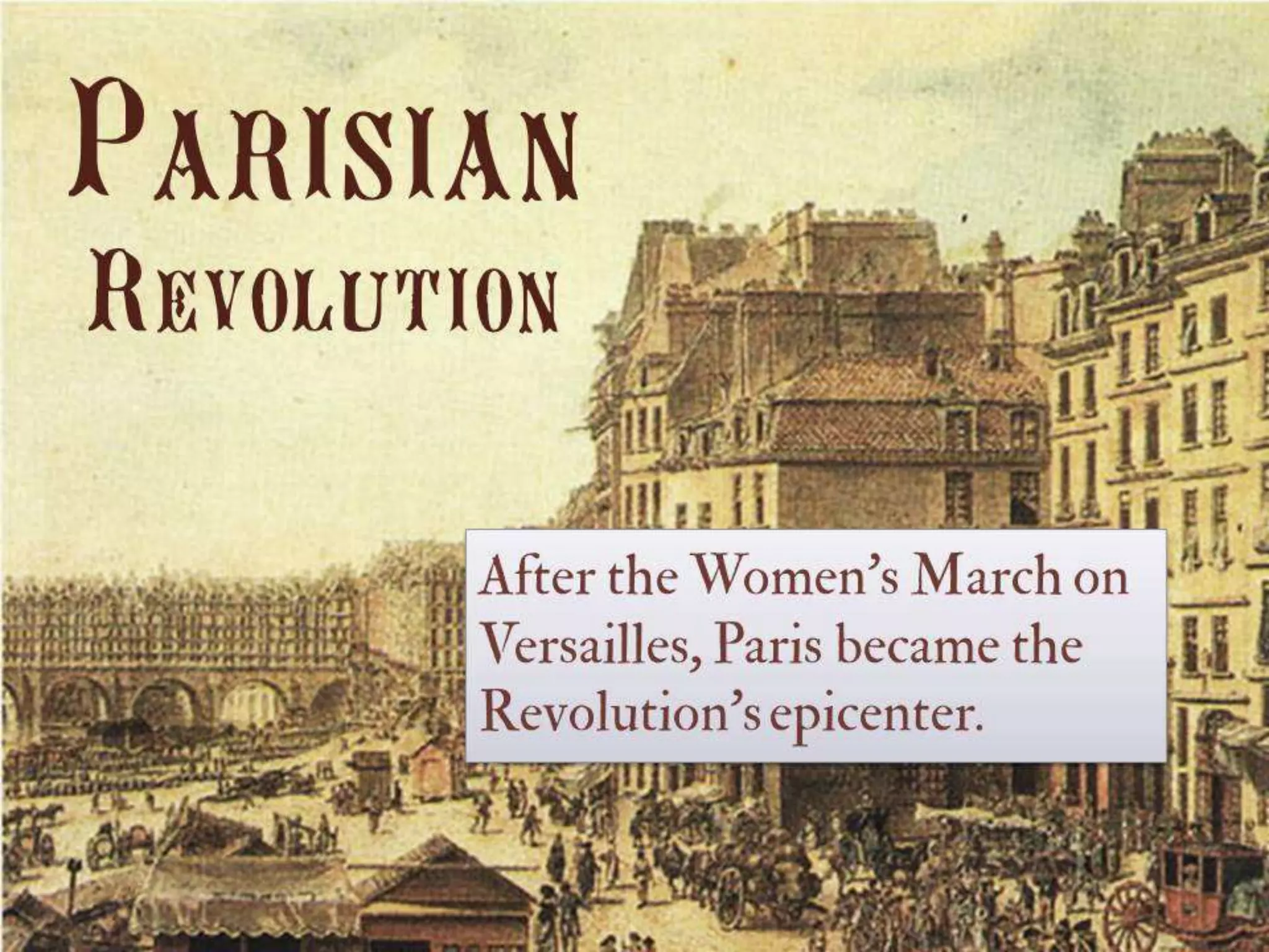 The French Revolution of 1789