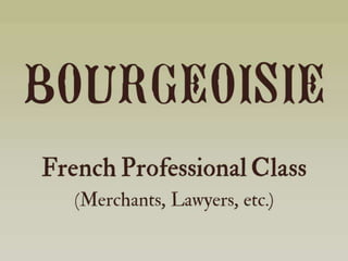 The French Revolution of 1789