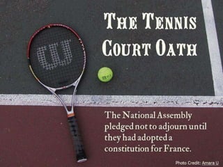 The French Revolution of 1789