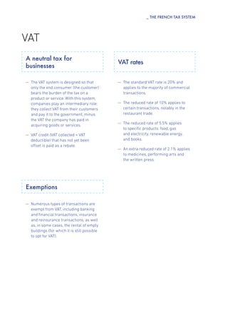 Guide "Make a French Start" : The French tax system | PDF