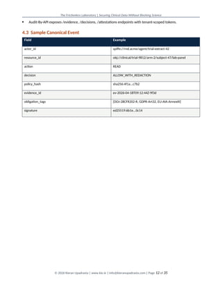 The Frictionless Laboratory: Securing Clinical Data with PRISM ...