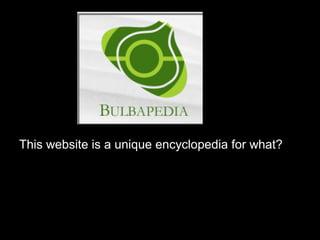 This website is a unique encyclopedia for what?
Pokemon
 