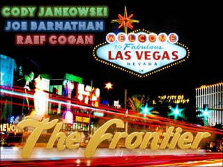 The Frontier - NFL/MLB Stadium & Hotel/Casino in Las Vegas 