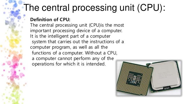 The functionality of a pc