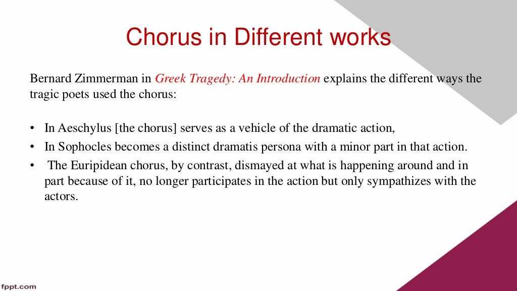 The function of chorus