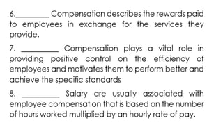 THE FUNCTIONS AND IMPORTANCE OF COMPENSATION, WAGES.pptx