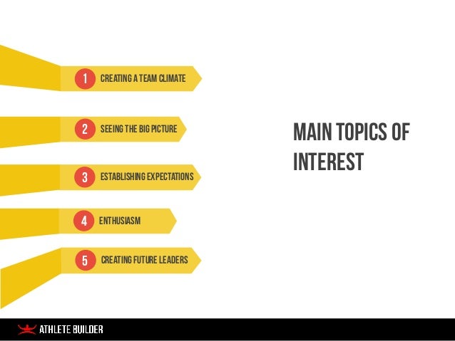 The functions of a team captain