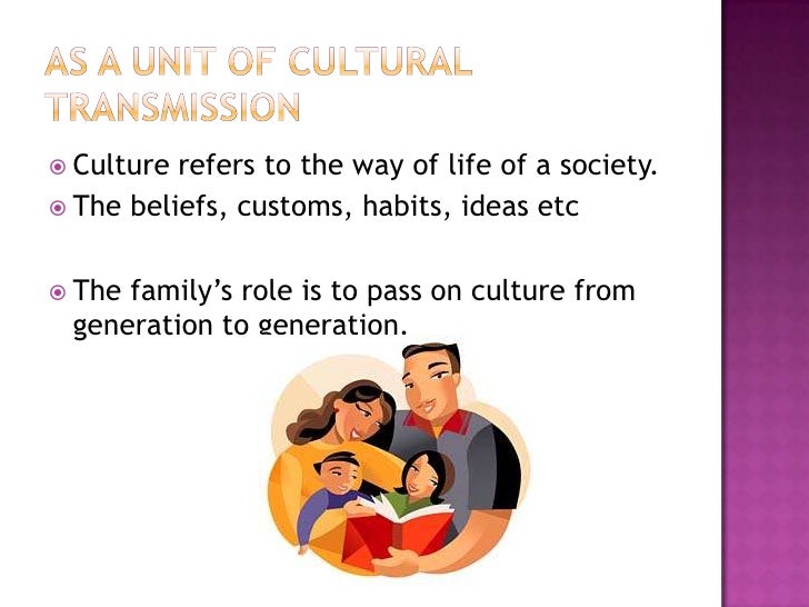 The functions of_the_family