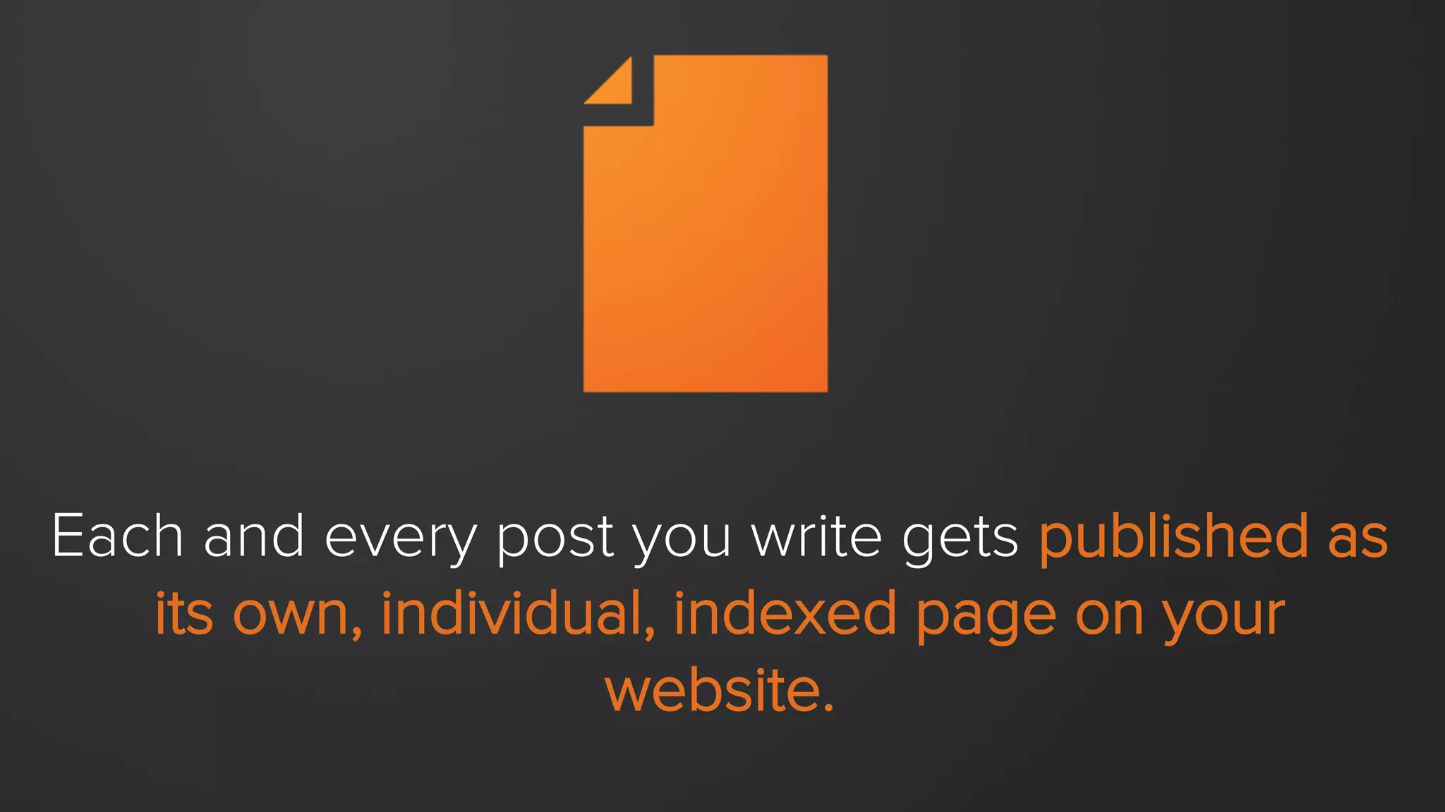 Through education,
you can build
authority and trust
with prospective customers.
 