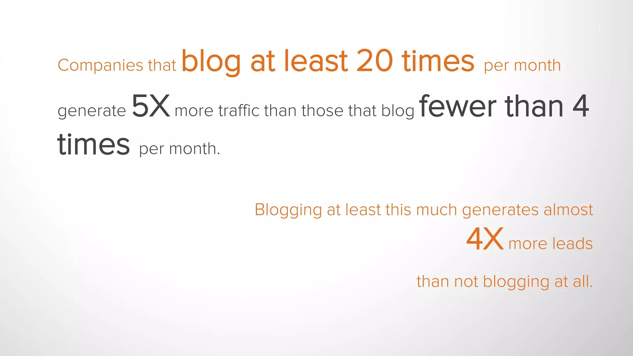 Reuse and recycle
your blog posts.
To keep content fresh, update and
republish outdated blog posts.
FLICKER USER NICKWHEELEROZ
 