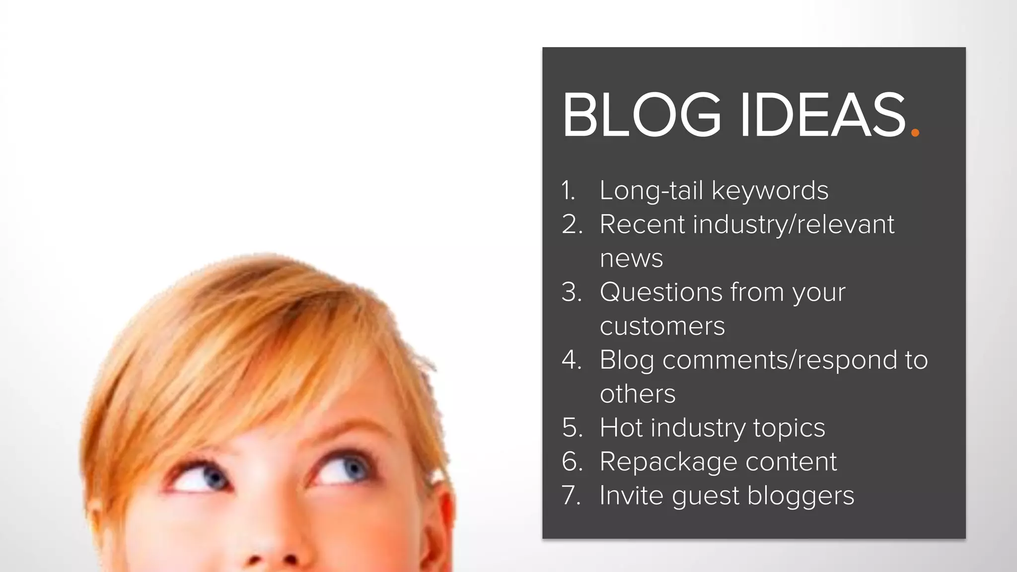 What do you look for when analyzing blog post
CTA click-throughs?
 