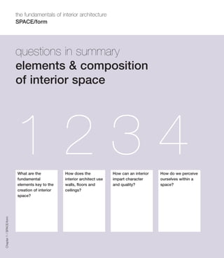 The fundamentals of interior architecture book | PDF