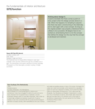The fundamentals of interior architecture book | PDF