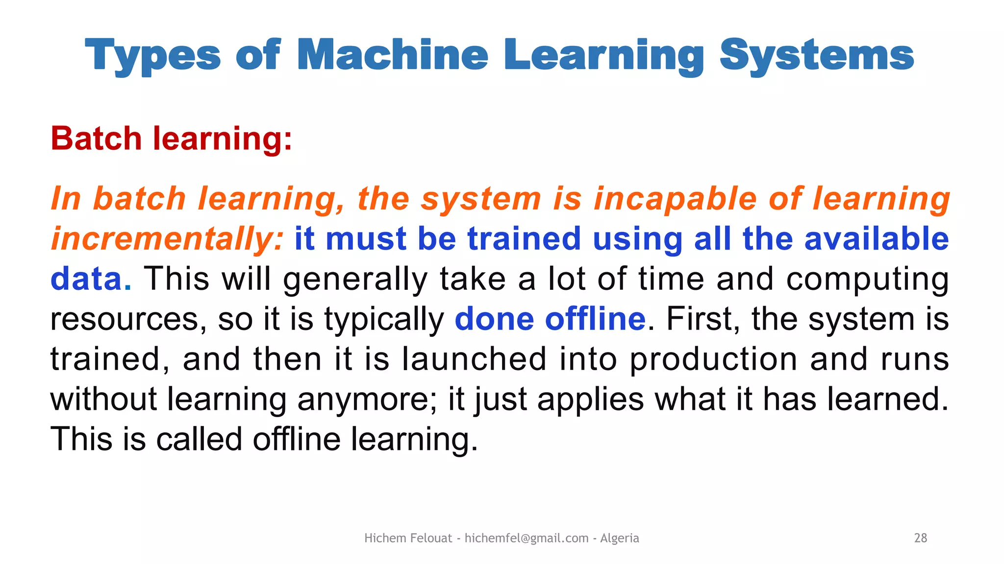 The fundamentals of Machine Learning | PDF | Email | Internet
