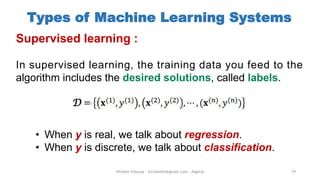 The fundamentals of Machine Learning | PDF