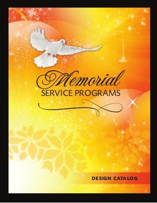 SERVICE PROGRAMS
DESIGN CATALOG
Memorial
k
 