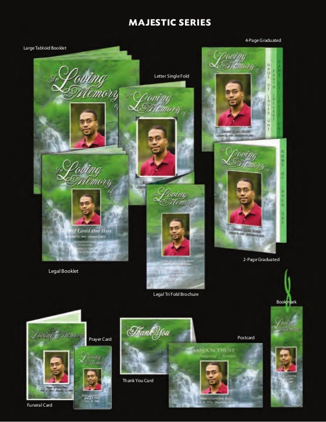 funeral programs templates download