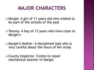 Give the Character sketch of margie Beehive chapter1  English  Character  Sketches  12631629  Meritnationcom