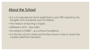 The future foundation school | PPTX