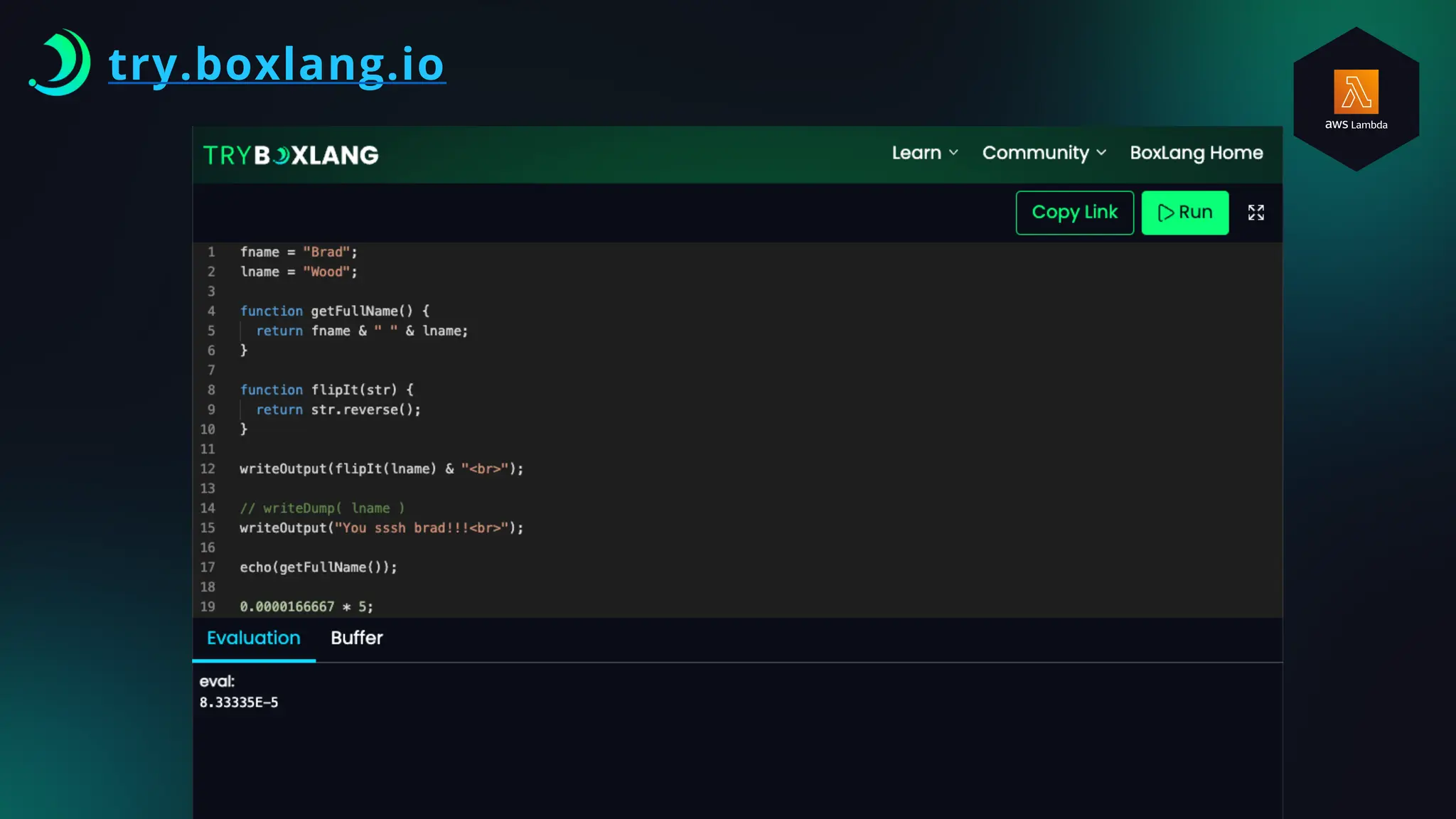 try.boxlang.io
 