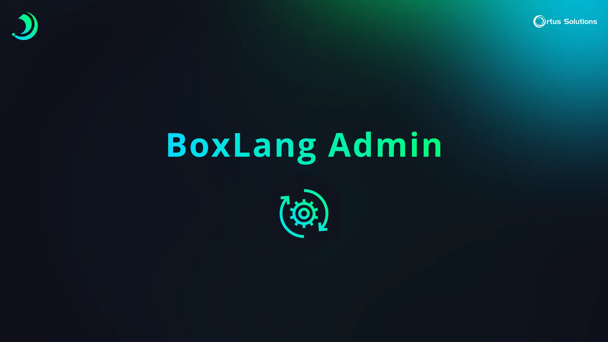 BoxLang Admin
 