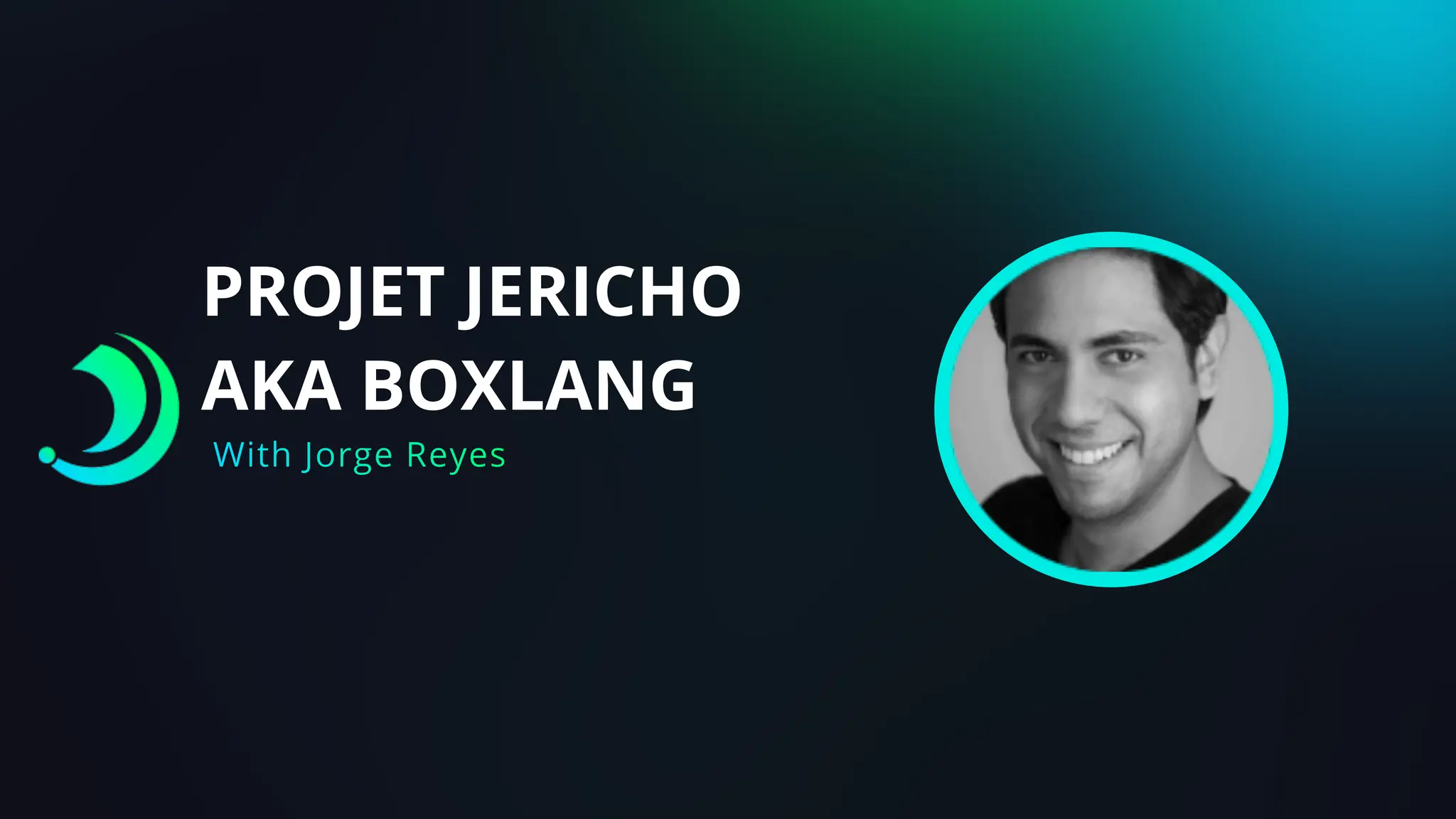 PROJET JERICHO
AKA BOXLANG
With Jorge Reyes
 