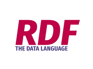 RDFTHE DATA LANGUAGE
 
