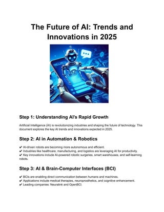 The Future of AI- Trends and Innovations in 2025.pdf