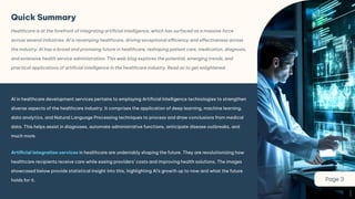 The Future of AI in Healthcare: Emerging Trends | PDF