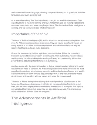 THE FUTURE OF ARTIFICIAL INTELLIGENCE AND ITS IMPACT ON SOCIETY.pdf