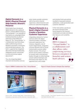 The future of bank branches coordinating physical with digital ...