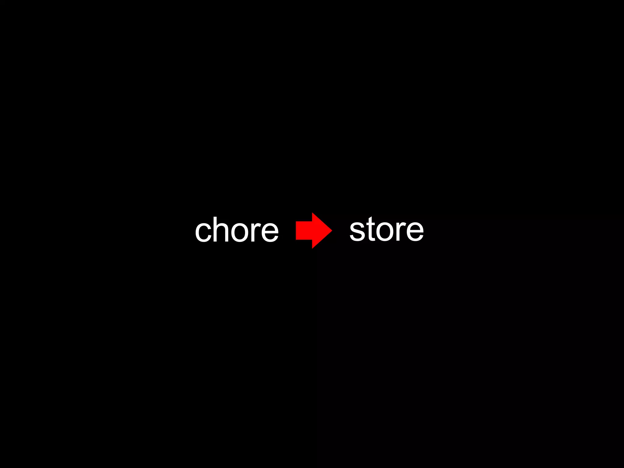 chore store 