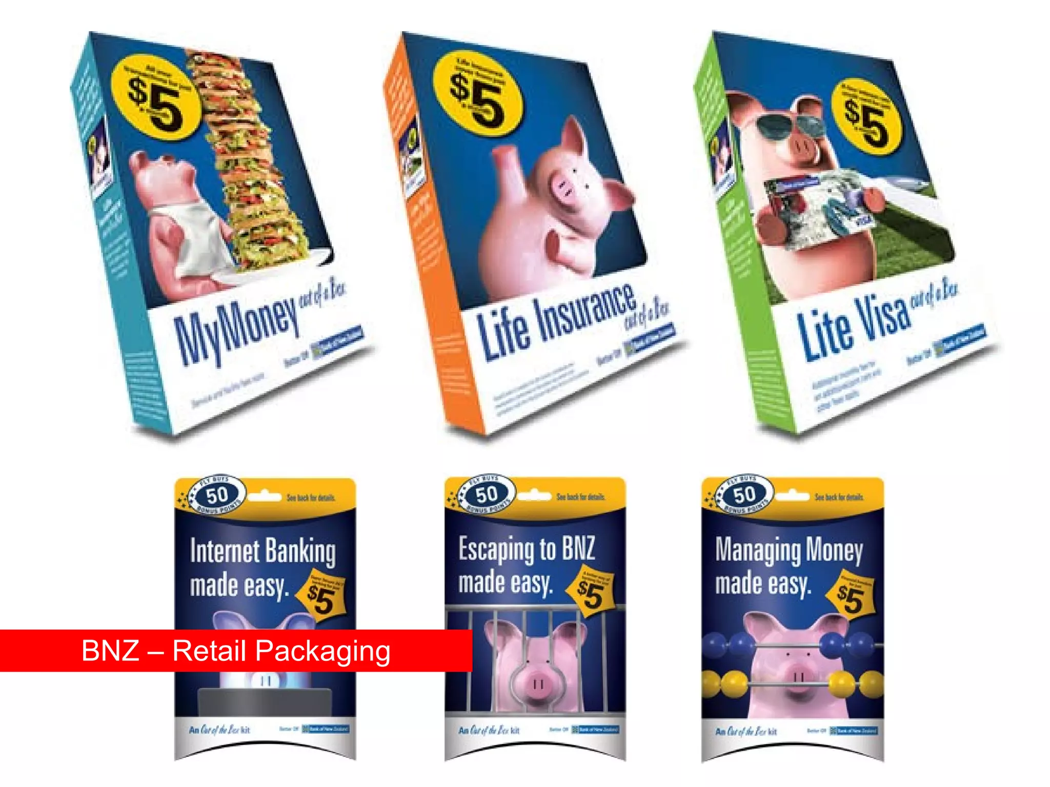 BNZ – Retail Packaging 