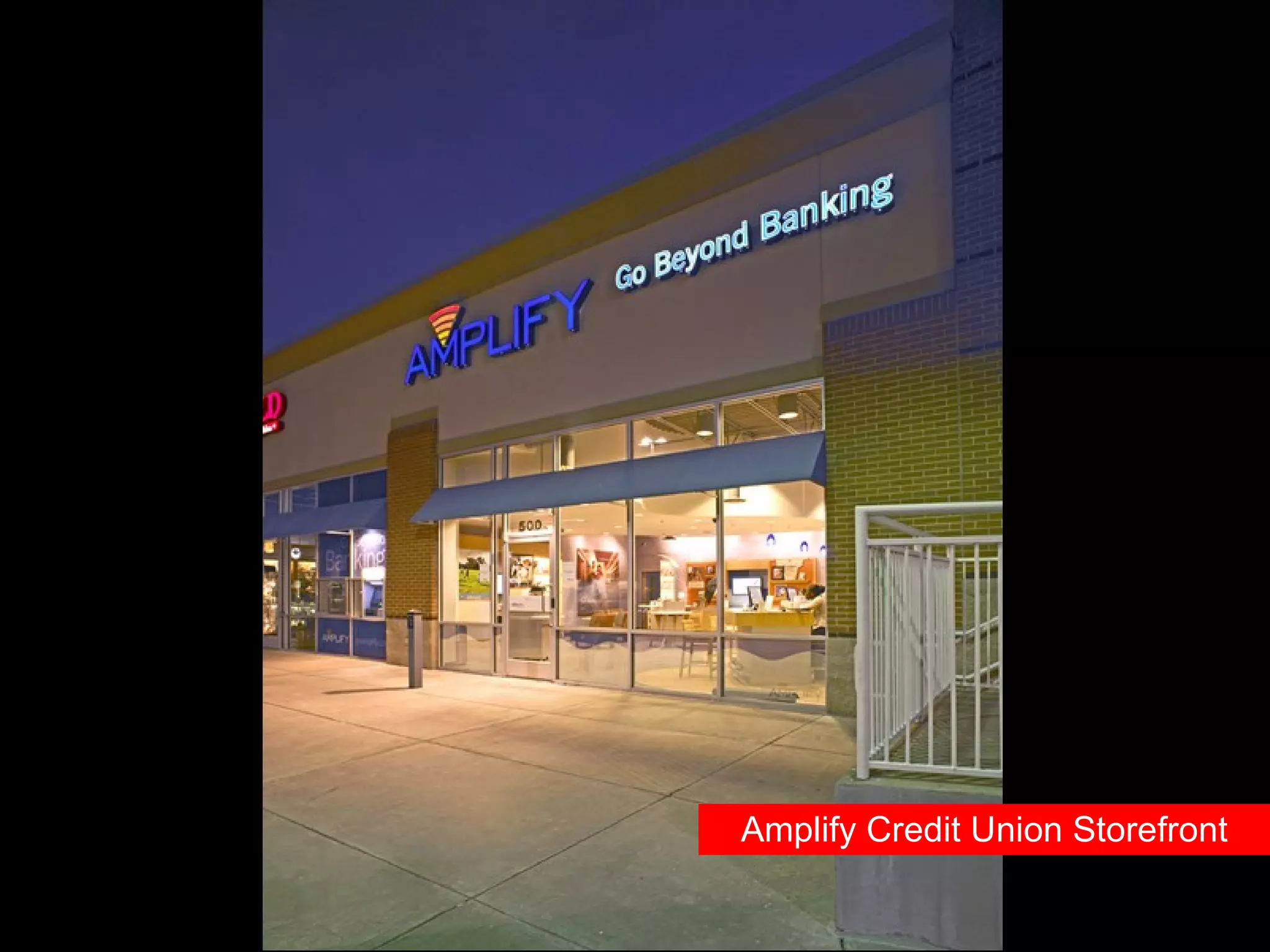 Amplify Credit Union Storefront 