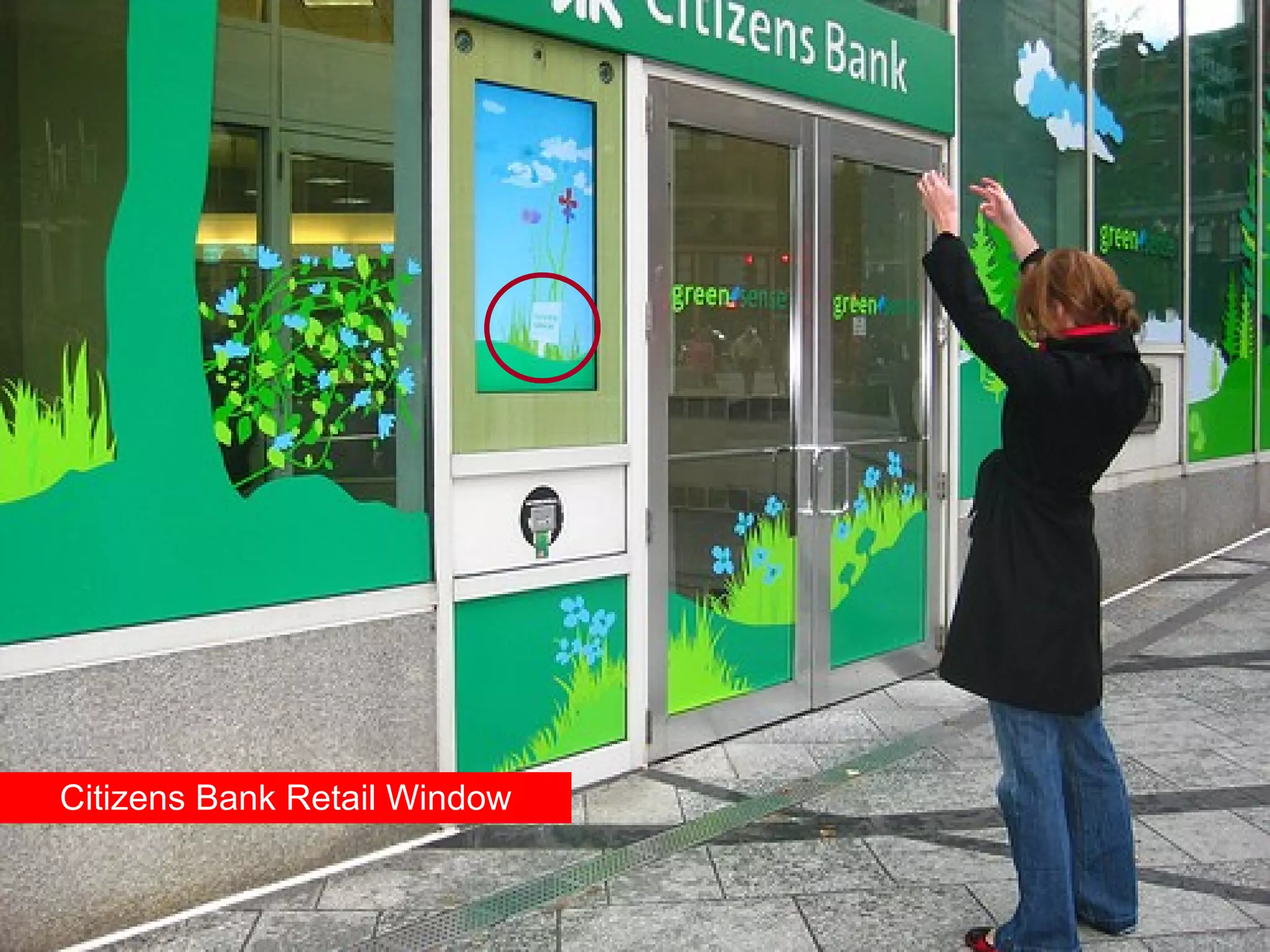 Citizens Bank Retail Window 