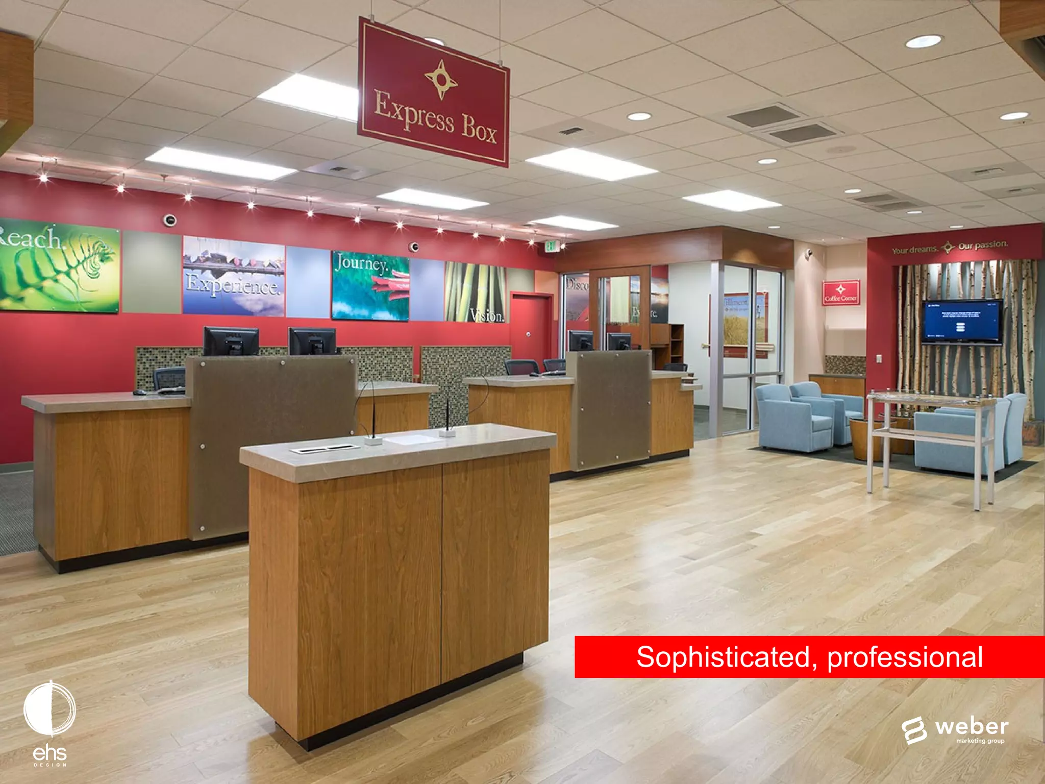 Sophisticated, professional 