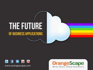 The FUTURE
  Of Business Applications




www.orangescape.com
 