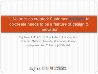 The future of (co) creating value | PDF