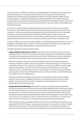 The Future of Community Pharmacy in England | PDF