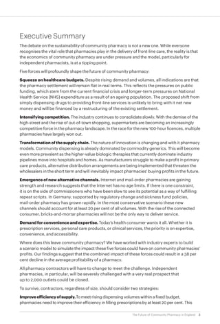 The Future of Community Pharmacy in England | PDF