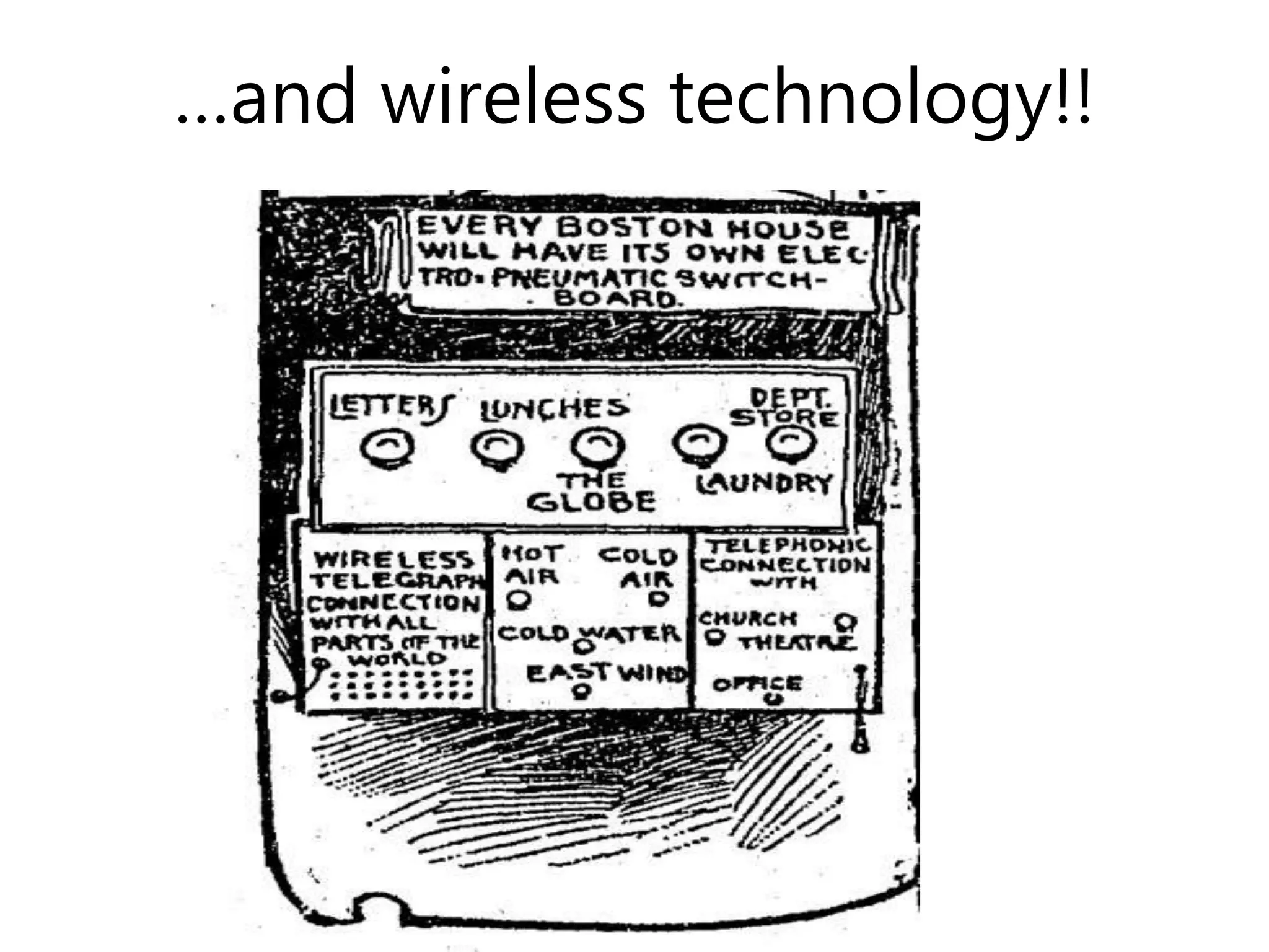 …and wireless technology!!
 