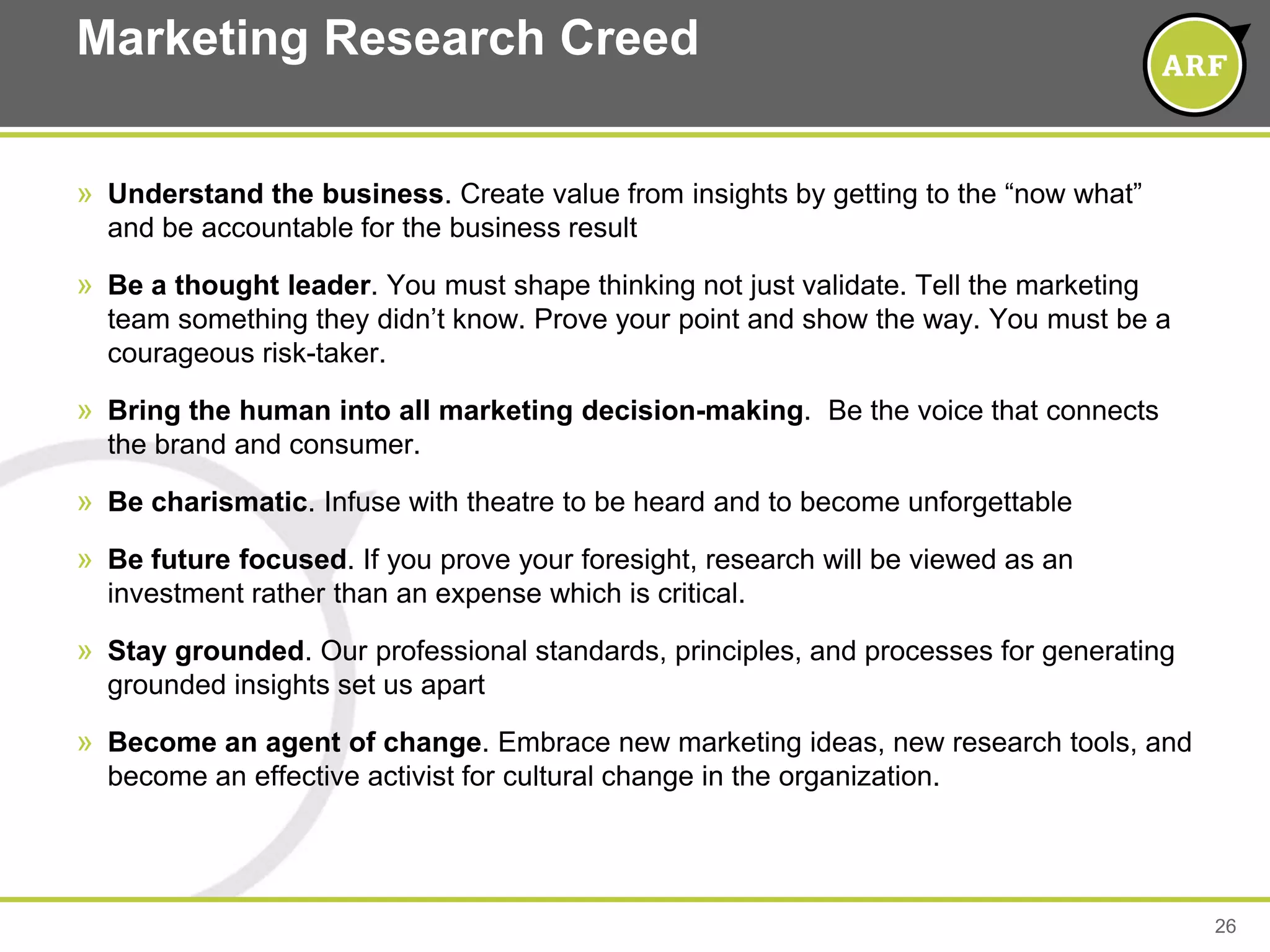  Inconsistent impact on strategyAre we at a “Strategic Inflection Point”,  triggering a massive shift in strategy?Strategic Inflection Points represent…what happens to a business when a major change takes place in its competitive environment…due to introduction of new technologies…different regulatory environment…simply a change in the customers' values…what is key is that they require a fundamental change in business strategy. Nothing less is sufficient.Some key warning signs that hint that the change you are dealing with make a Strategic Inflection Point is when it is clear to you that all of a sudden the company or the entity that you worry about has shifted.Academy of Management, Annual MeetingAndrew S. GroveChairman of the Board, Intel CorporationSan Diego, Calif.August 9, 1998  