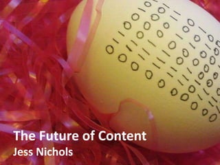 The Future of ContentJess Nichols 