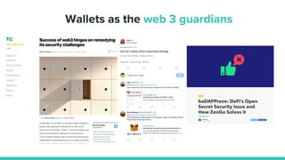 Wallets as the web 3 guardians
 