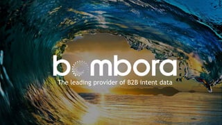 The leading provider of B2B intent data
 