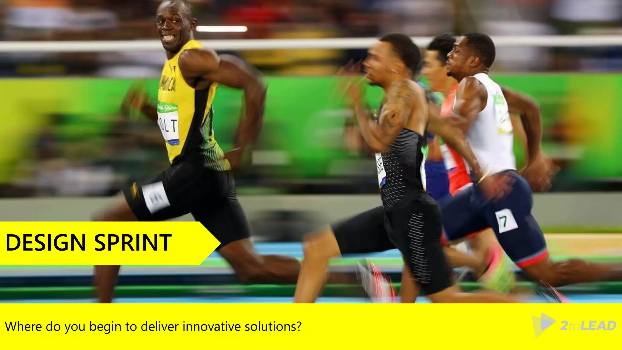 Where do you begin to deliver innovative solutions?
DESIGN SPRINT
 