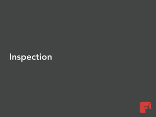 Inspection
 